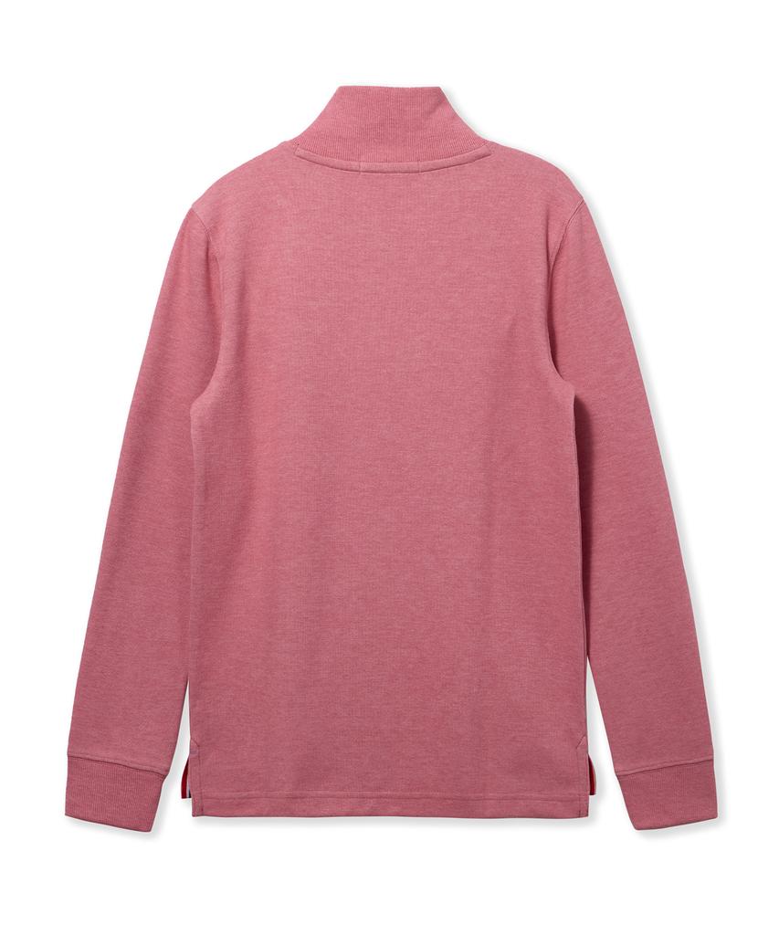 USPOLOASSN French Rib Half Neck_Pink