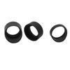 3pcs Microscope Eyepiece Eyeshields Soft Rubber Eyepiece Covers for AmScope SW SM ZM Microscope