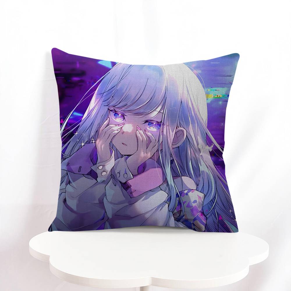 Y-Yoisaki K-Kanade Дизайн Кленовый Лист Наволочка Подушка Счастливый Осенний Урожай Декор Праздничный Декор Наволочка 16x16Inch