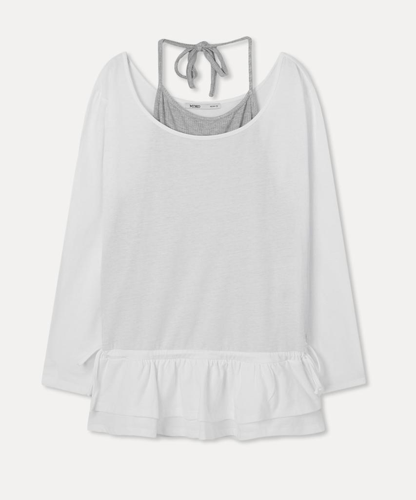 MIXXO Skirt Layered T-Shirt_Miwlwg342A Miwhwg73Qa