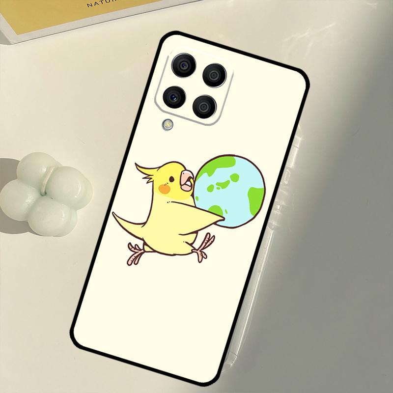 

Chubby Cockatiel Parrot Bird For Samsung Galaxy M54 M21 M33 M53 M13 M12 M32 M52 M11 M31 M35 M55 M15 M14 M34 M06 M16 Case Samsung M32 4G