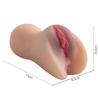 Soft Realistic Vaginal Anus Male Mastubator Sex Toy Masturbation Cup Adult Products for Men