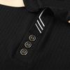 Übergröße 5XL-13XL Übergroße Poloshirts Herren Sommeroberteile Schwarz Kurzarm T-Shirt Sommerkleidung