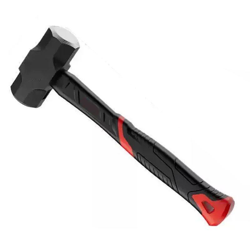 A25F-Electric Round-For Head Hammer,Woodworking Installation Hammer High Carbon Steel Integrated Fitter s Shockproof Hammer