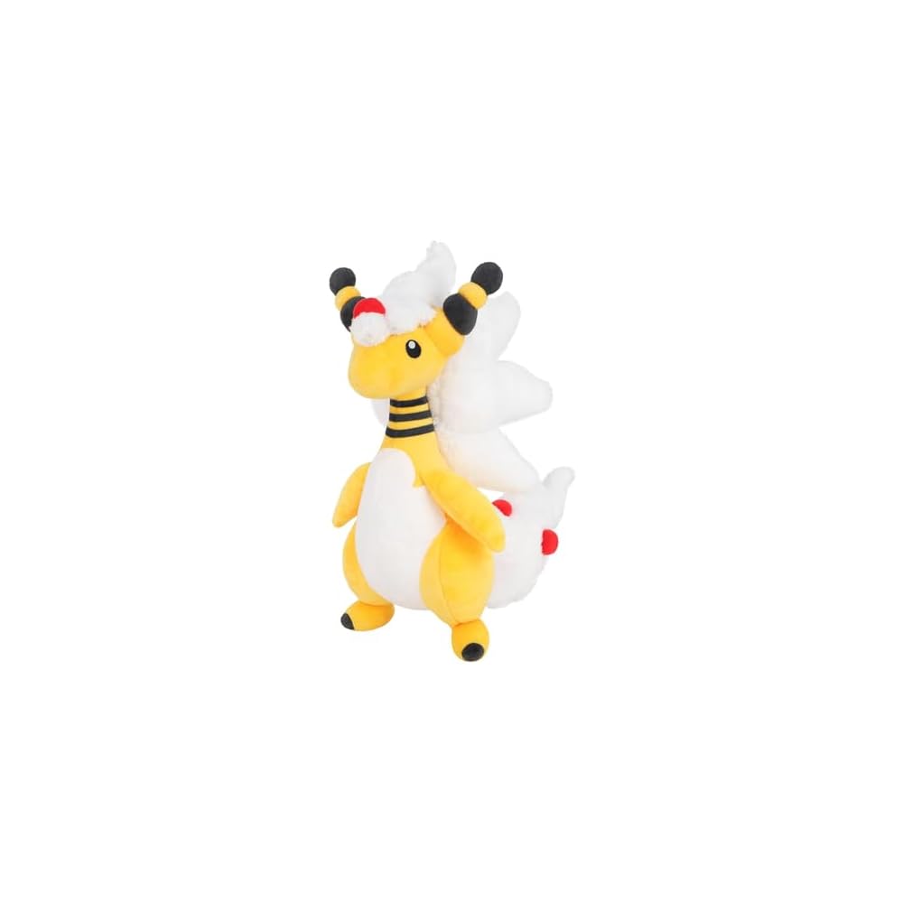 Sanei Boeki Pocket Monster All Star Collection Mega Ampharos Plush Toy 13x22x26cm