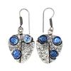 Tanzanite Gemstone Unisex Women's Gift For Her Silver Jewelry Earring 1.5''