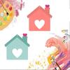 10pcs House Shape Wooden Tag Hanging Heart Wood Cutout Wooden Tags for Christmas Valentine's Day Holiday Wedding