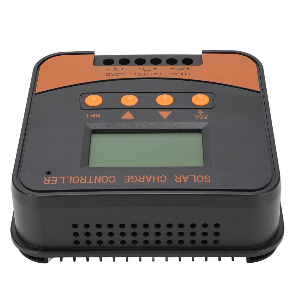 10A MPPT Solar Controller, Equipped with Large LCD Display, Automatic Battery Solar Panel Status Display, MPPT Tracking Efficiency