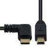 Mini USB to Type C Adapter Converter Cable for Camera Phone OTG Cable 90 Degree USB 3.1 Type C Male to Mini USB Transfer
