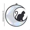 Acrylic Hanging Decoration Window Indoor Garden Easy To Hang Multifunctional Reach Hand Cat