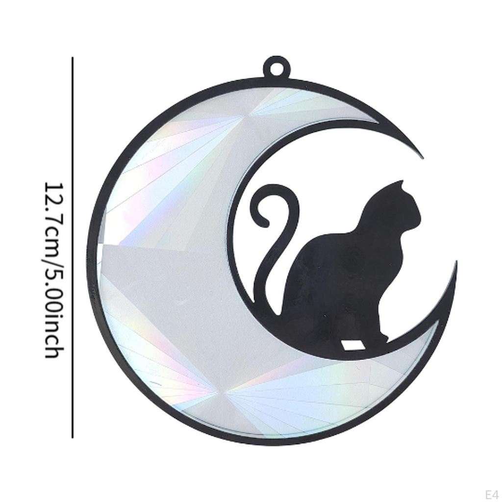 Acrylic Hanging Decoration Window Indoor Garden Easy To Hang Multifunctional Reach Hand Cat
