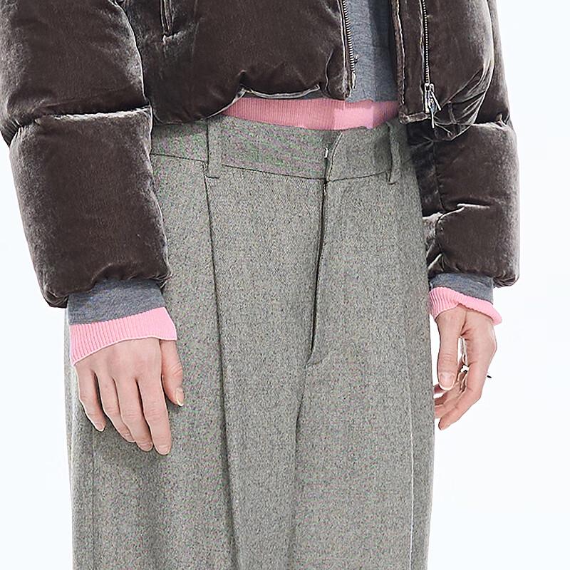 JNBY 2025 Winter Loose Wide-Leg Casual Pants