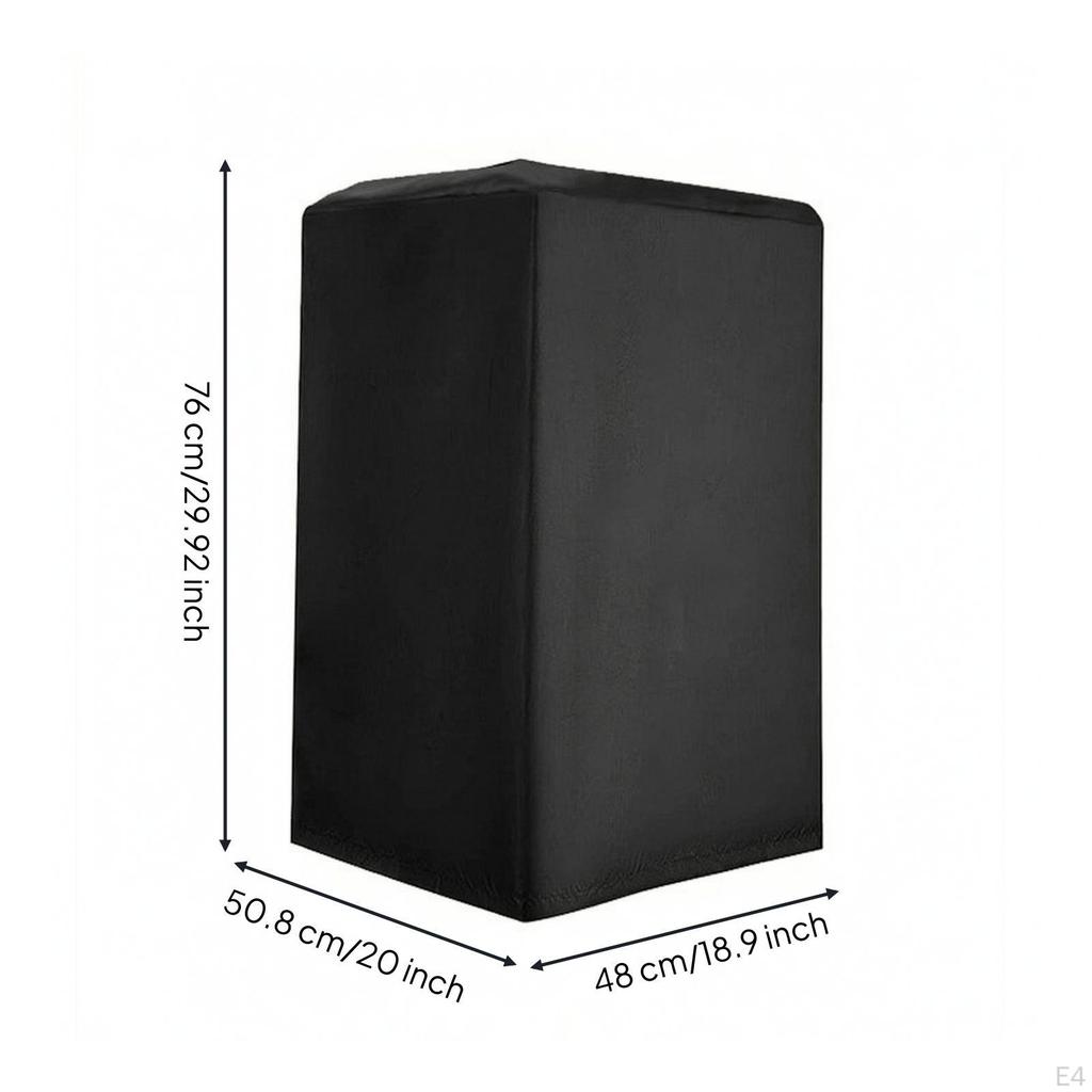Speaker Cover with Drawcord Heavy-Duty Dust Snug for Daily Storage