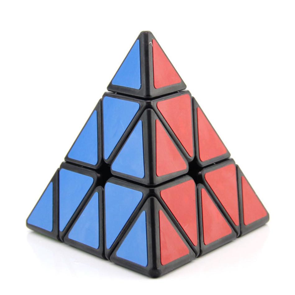 10 Kinds Qiyi 3X3X3 Pyramid Speed Magic Cube Professional Magic Cube Puzzles Colorful Educational Toys For Children