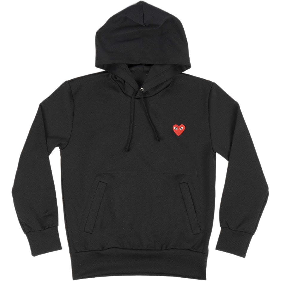 Comme Des Garcons Play Red Heart Hoodie AX-T174-051-1