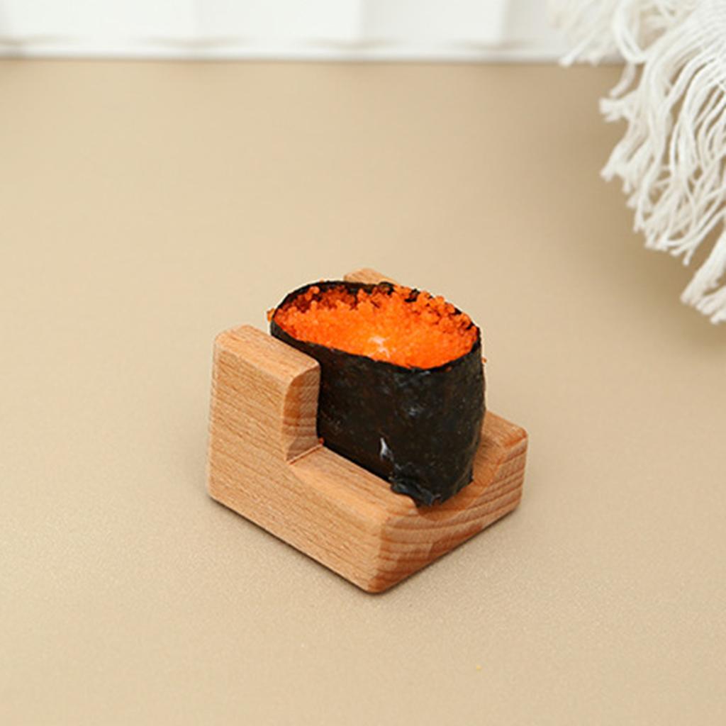 1/2/3/4/5 Fächer Holz Japanisches Sushi-Regal Snack-Lebensmittelhalter Sushi-Boot Serviertablett U-förmiger Lebensmittelbehälter für Restaurant