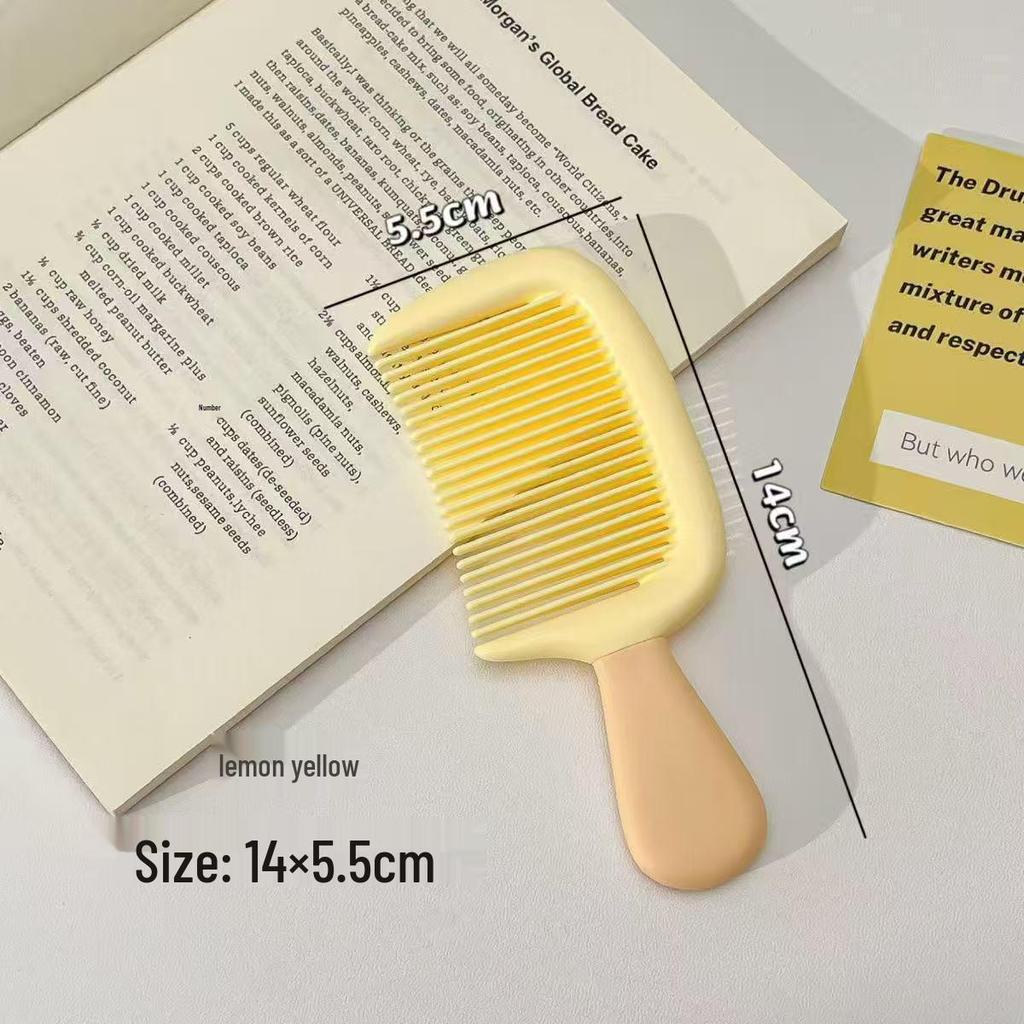 Portable Mini Ice Cream Hair Comb for Girls & Students