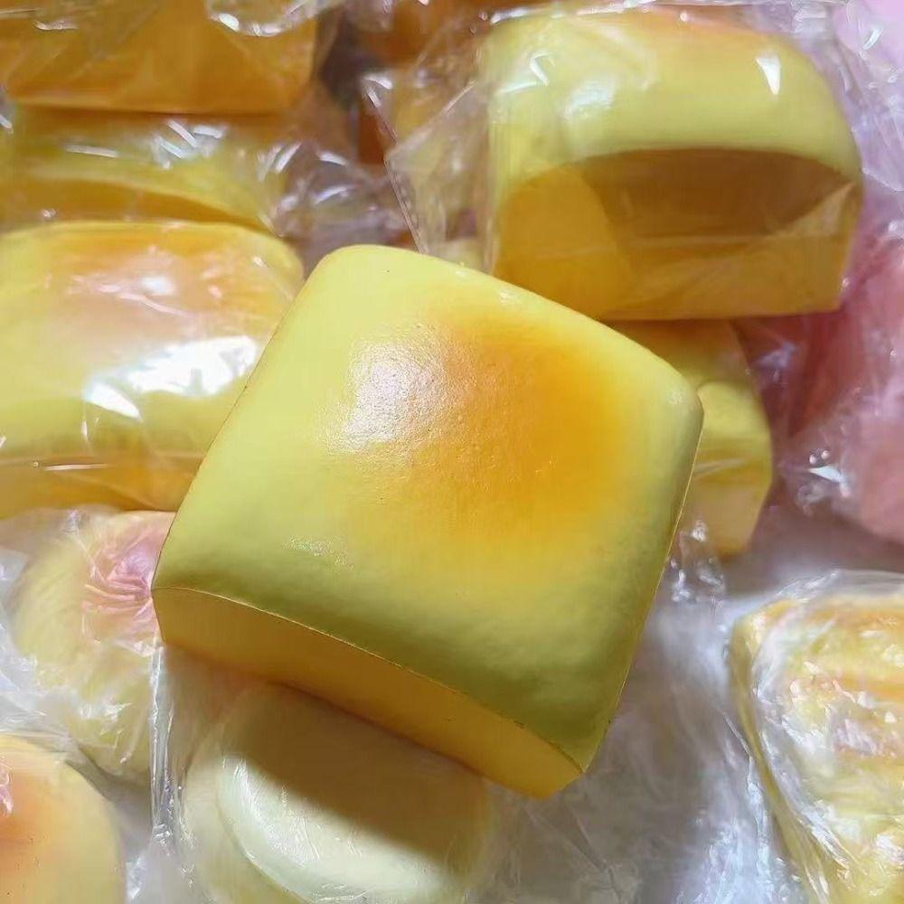 Simulated Milk Bread Squeeze Toys Soft Calming Slow Rebound Toy Anxiety ADHD