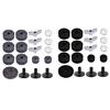 18Pcs/Set Drum Felts Pad Anti-Scratch Protect Cymbal Compact Felt Pad