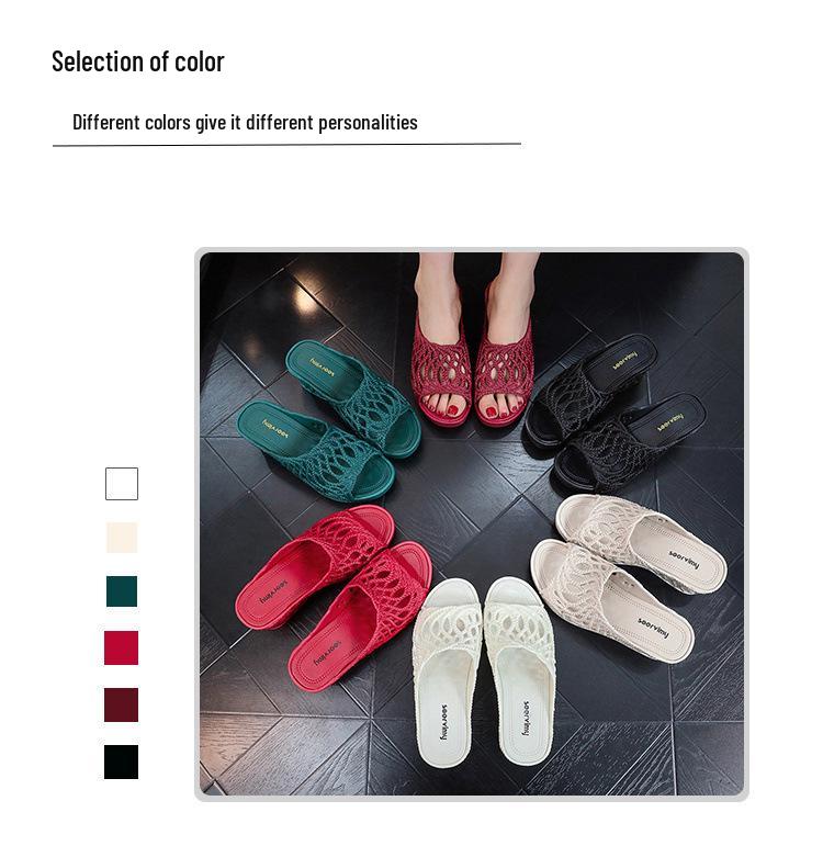 2025 Trendy Women's Thick-Soled Height-Boost Summer Sandals 