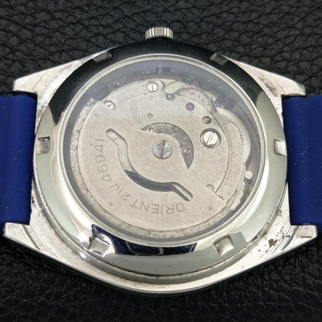 VINTAGE ORIENT AAA CRYSTAL AUTOMATIC JAPAN MENS ORIGINAL DIAL WATCH A707758-1