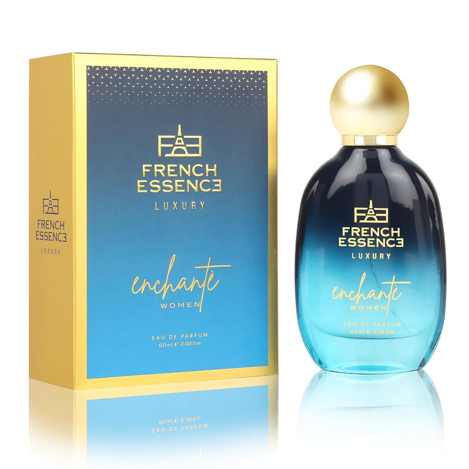 

French Essence Eau De Parfum для женщин, 60 мл | Роскошные духи премиум-класса | Стойкий аромат | Подарок жене и подруге (Зачаровать) 60 ml
