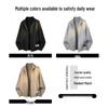 Men's Trendy Loose Fit Stand Collar Cardigan Sweater