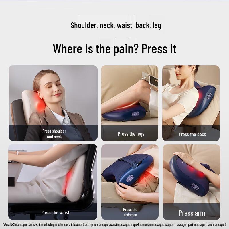 Westinghouse Wireless Kneading Body Massager