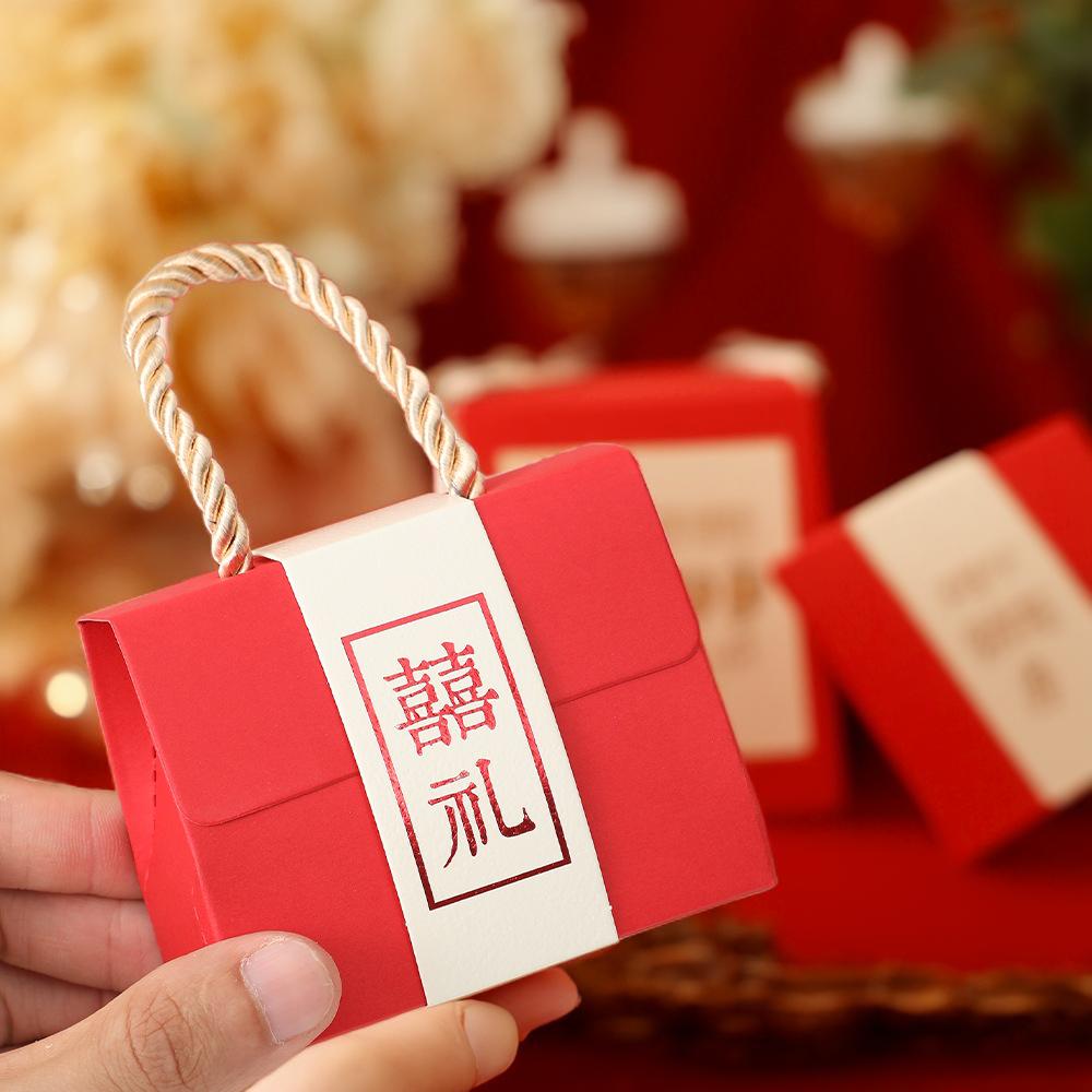 High-End Bröllops- & Förlovnings Handhållen Godisfavoritbox