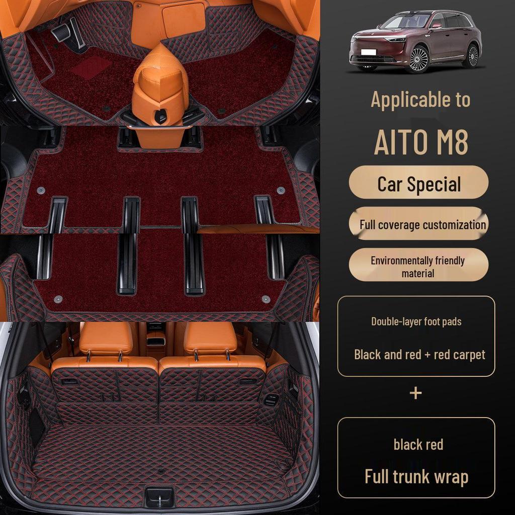 Huawei AITO M8 Six-Seater Custom Full Coverage Floor Mats