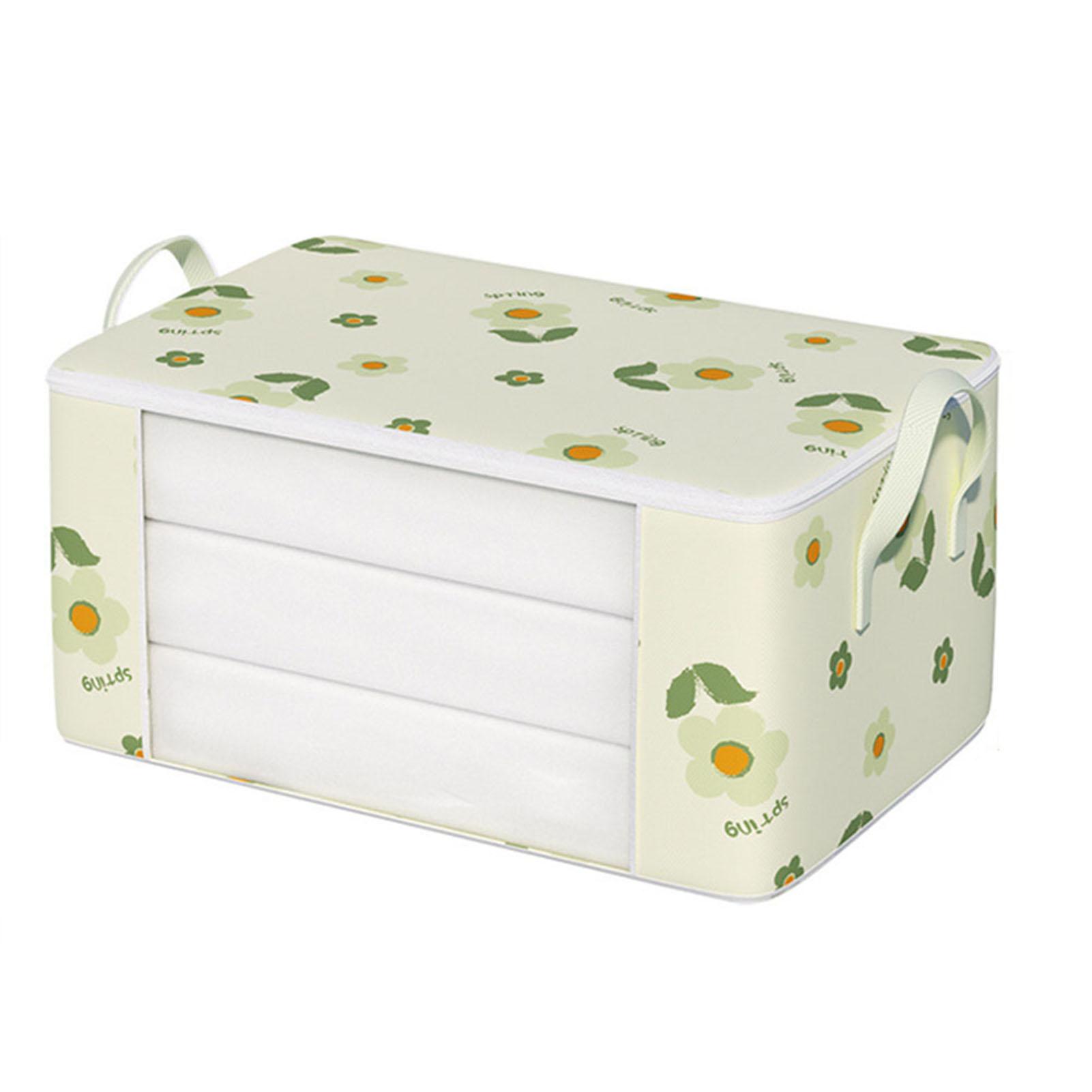 

Сумка для хранения одежды объемом 72 л с ручкой, вместительная, полупрозрачная, для отделки одеял, для хранения одеял Medium