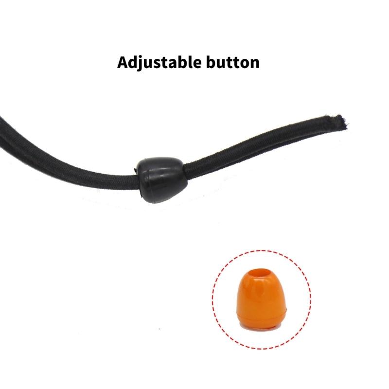 Fishing Rod Fixing Strap Bungee Rod Lock with Snap Button Prevent Falling Off Fishing Accessories Fishing Rod Lock Strap