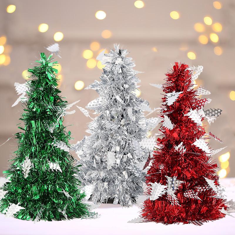 1 Stück Plastik Weihnachtsfeier Gastgeschenke Tischbäume Geburtstag Mini Weihnachtsbäume Festliche Feier