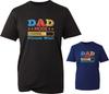 Dad Mode Loading Fathers Day Funny Meme TShirt Grandpa Pops Slogan Gift Tee Top