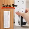 Wall-Mounted No-Drill Power Strip & Router Storage Rack