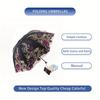 Premium 1pcs Lace Embroidery Parasol Anti-UV Folding Umbrella UPF50+ Vintage Flower Embroidery Umbrella Princess Umbrella Gift Umbrella