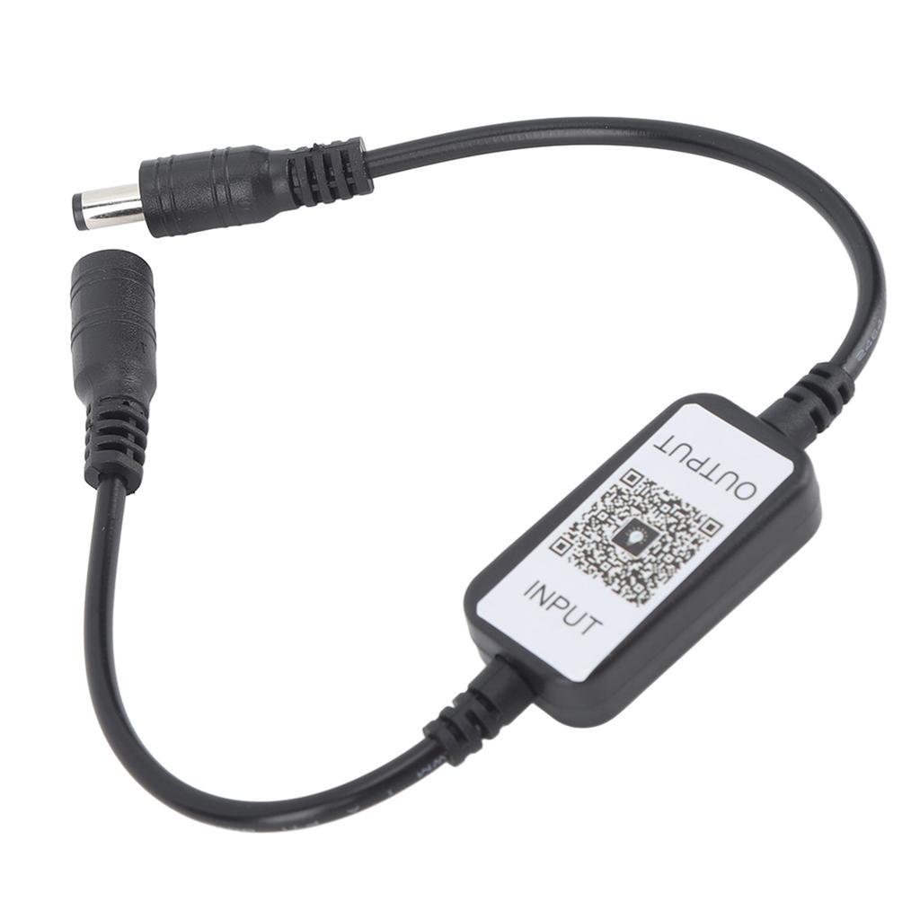 11 Key RF Mini Wireless Remote Controller Dimmer with DC 5‑24V Connector for Single Color LED Strip Lights