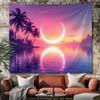 Tropical Moon Tapestry