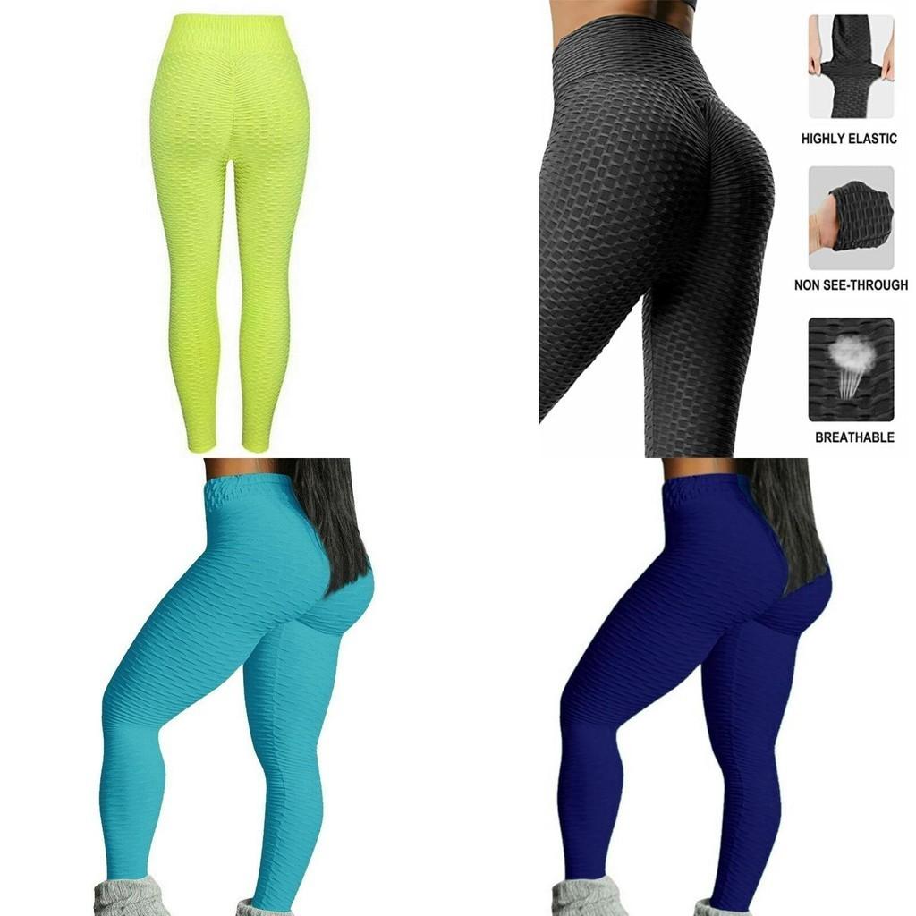 Damen High Waist Yoga Leggings für Fitnessstudio, Fitness und Training
