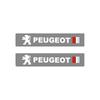 2Pcs Auto Windshield Wiper Laser Sticker Car Styling Decal for Peugeot 208 308 408 508 2008 3008 4008 5008J