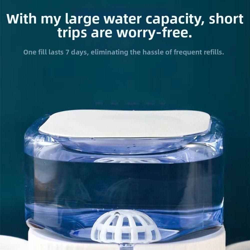 Non-slip Automatic Pet Feeder Detachable Drinking Fountain Cat Water Dispenser Plastic Pet Water Feeder For Dogs Puppy Cats