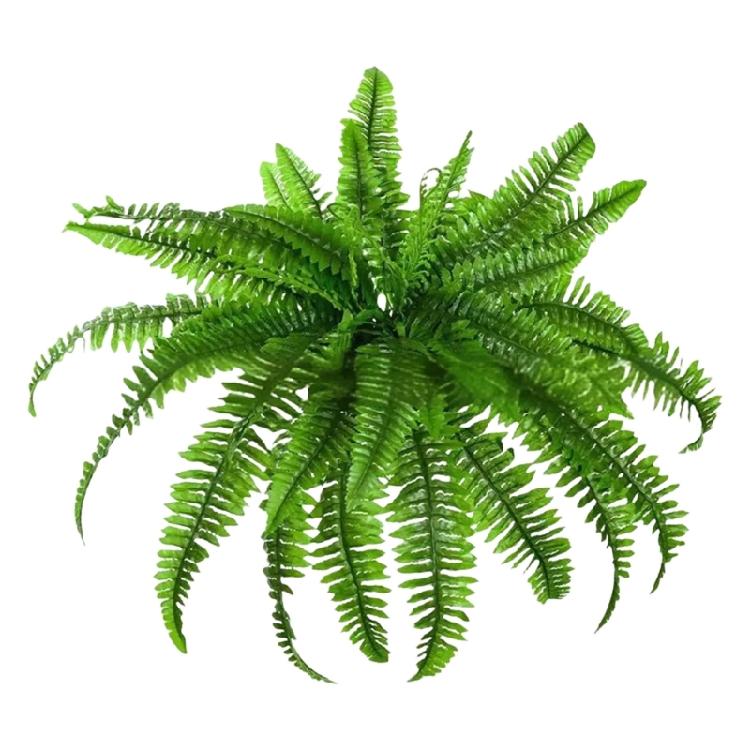 

Artificial Fern Plant Fade Resistant Plastic Foliages Weather Resistant Realistic Fern Leaf For Outdoor and Outdoor