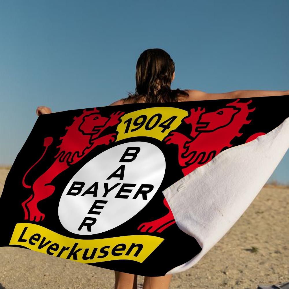 B-Bayer L-Leverkusen Microfiber Printed Beach Towel Mountain Climbing Yoga Beach Swimming Running Absorbent Soft Towel