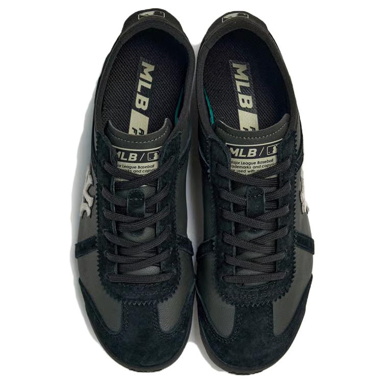 MLB New York Yankees Casual Shoes Unisex Black 3ASXEE16N-50BKS