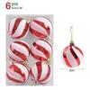 6Pcs/box Christmas Ball Ornaments Xmas Tree Hanging Pendant Christmas Decorations for Home 2024 Navidad Natal New Year Gift