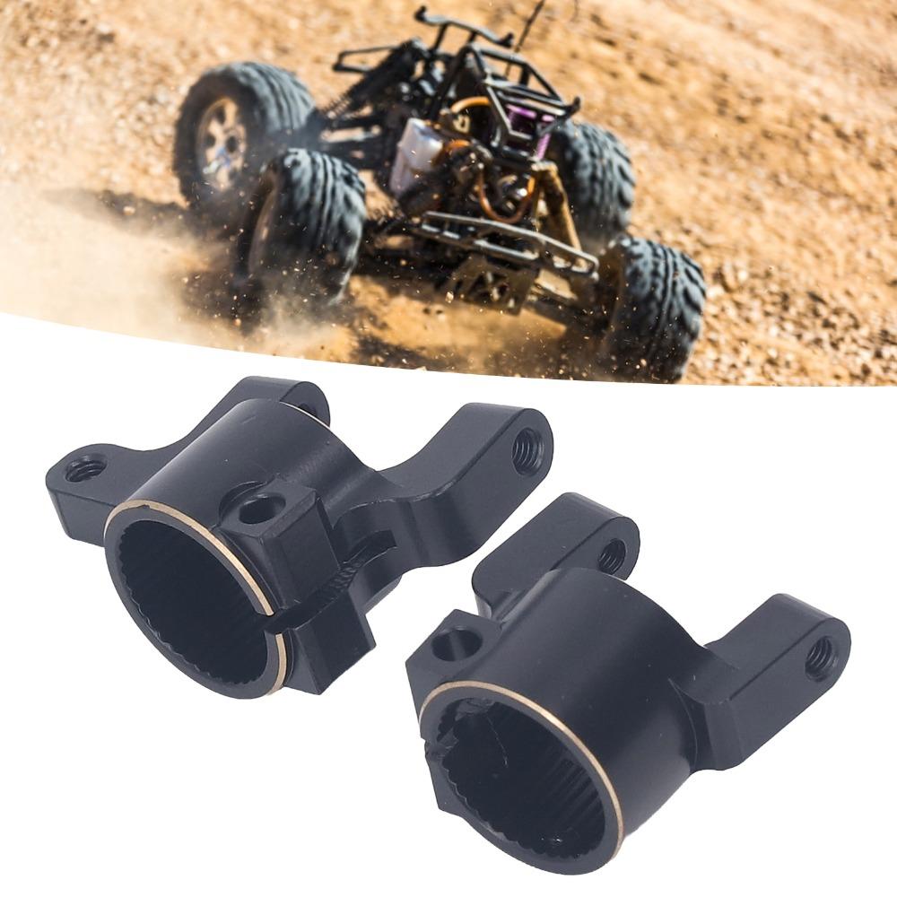 2Pcs/Set 1/10 Scale Brass C Hub Carriers for Axial SCX10 II AR44 1/10 RC Crawler Upgrade Parts