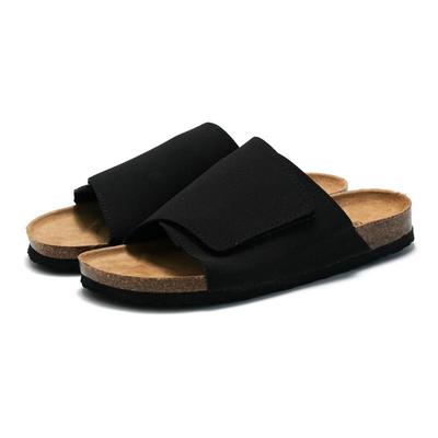 2026 Herren Kork-Slipper Trendige Studenten-Flip-Flops Herren Strandschuhe Nubukleder