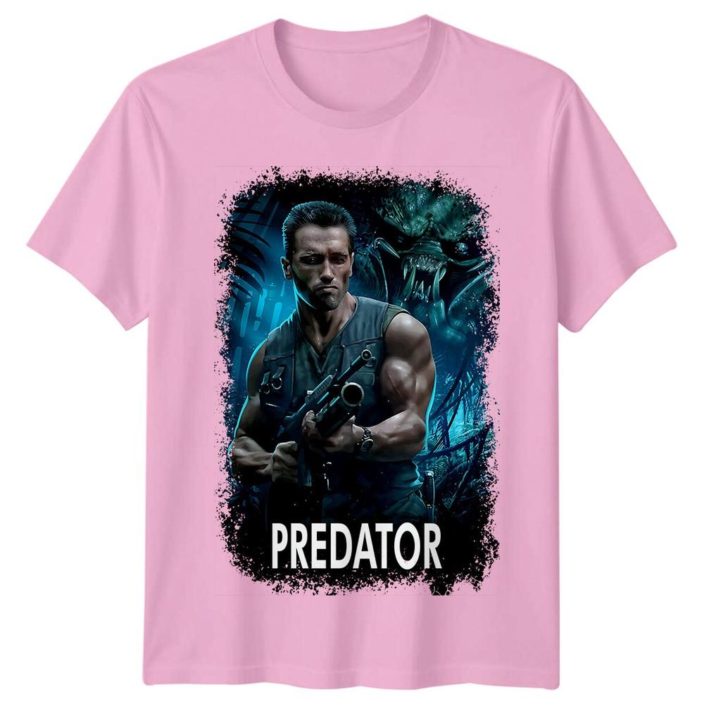 Predator 1987 Movie Poster Inspired Tshirt Retro 80s Tee Unisex