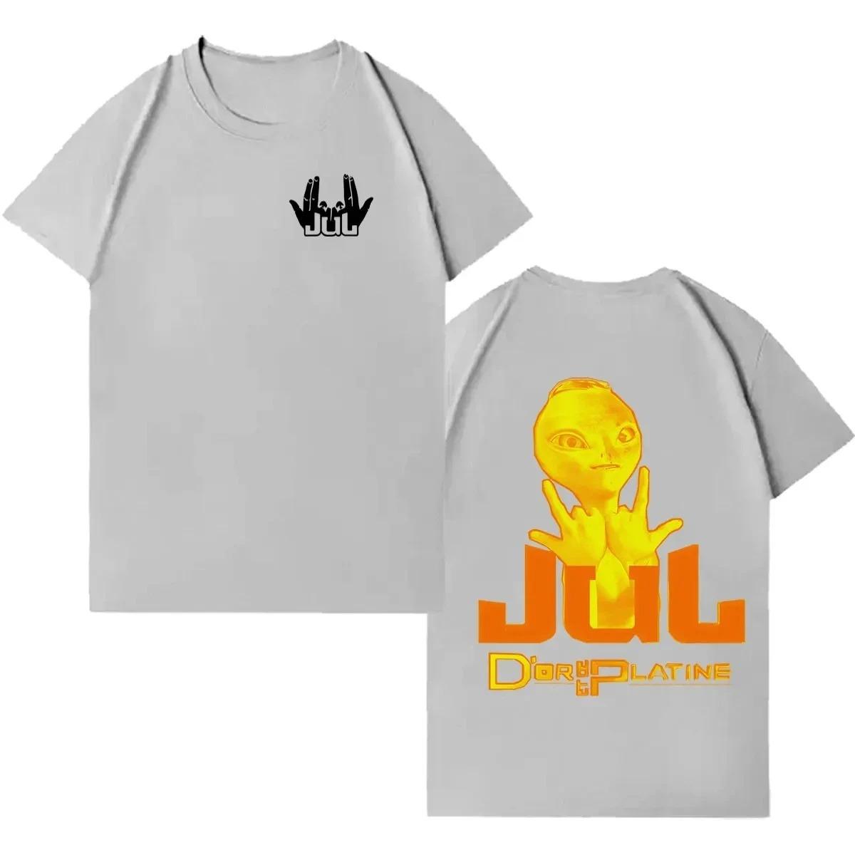 

Unisex Trendy Top Rapper Jul Harajuku Music TShirt Fashion Hip Hop 90s Style Crew Neck Loose Fashion Short Sleeve TShirt S