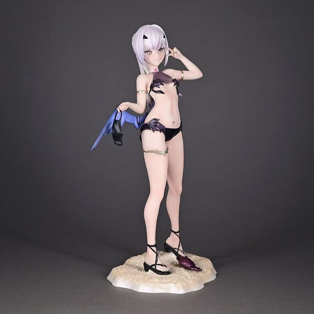 8.66Inch/22cm Studio Swimsuit Demon Orchid Favorites In-vehicle Temptation Toys Gifts EDS PVC can move sexy figure Play Entertaining Safe Kid Friendly